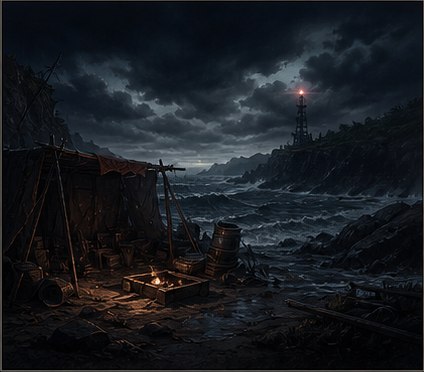 STRANDED 시리즈 분위기 이미지